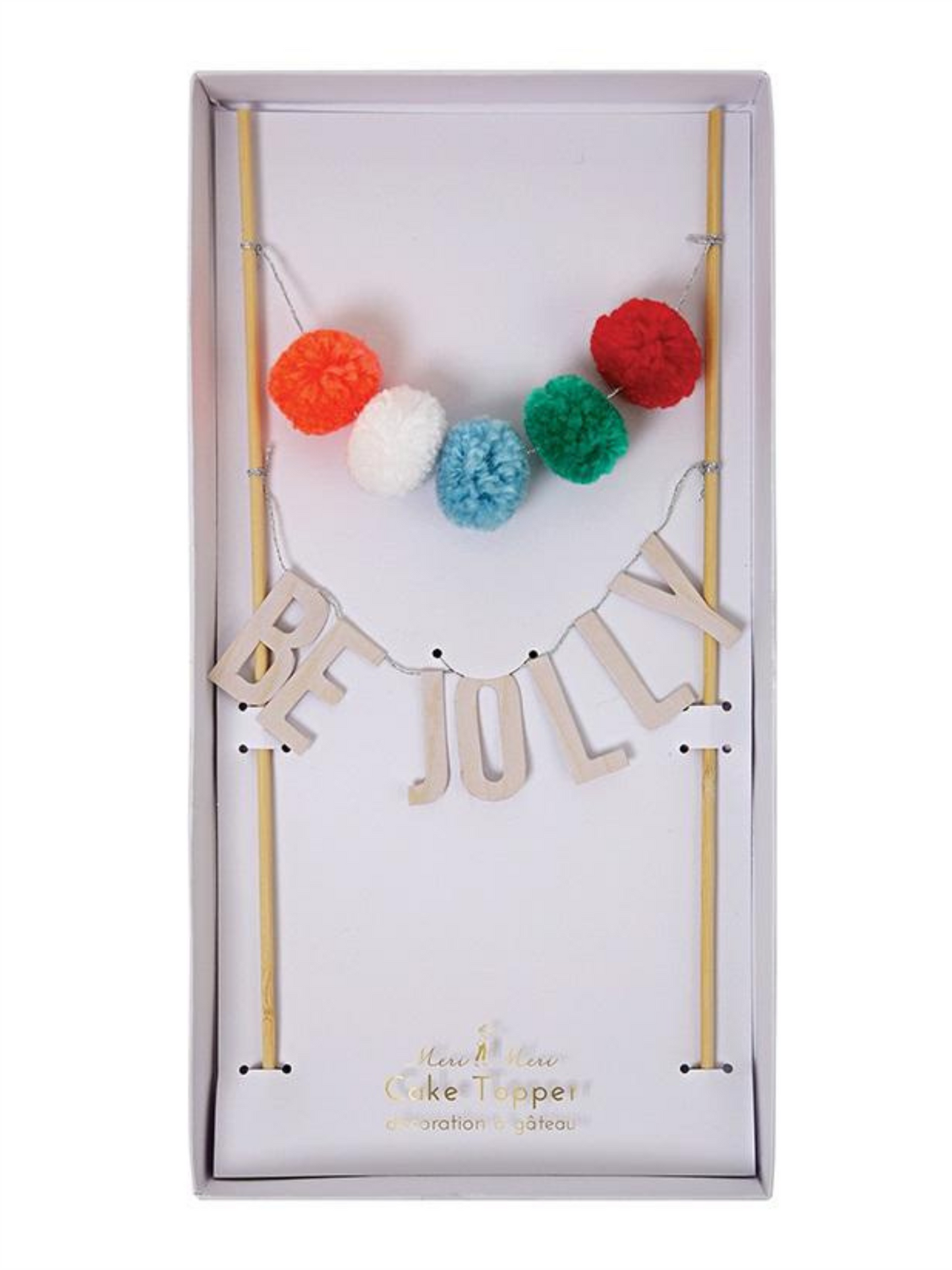 Cake Topper - Be Jolly