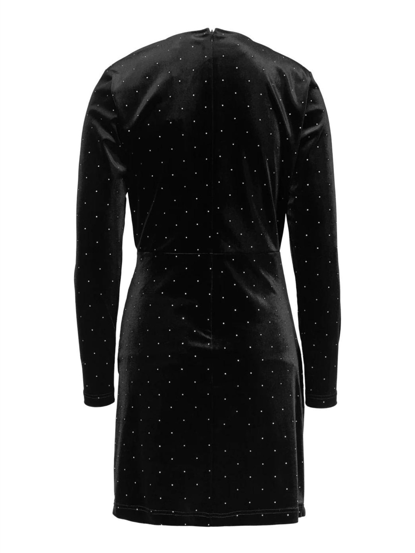 Clio Dress - Diamond velvet - at home