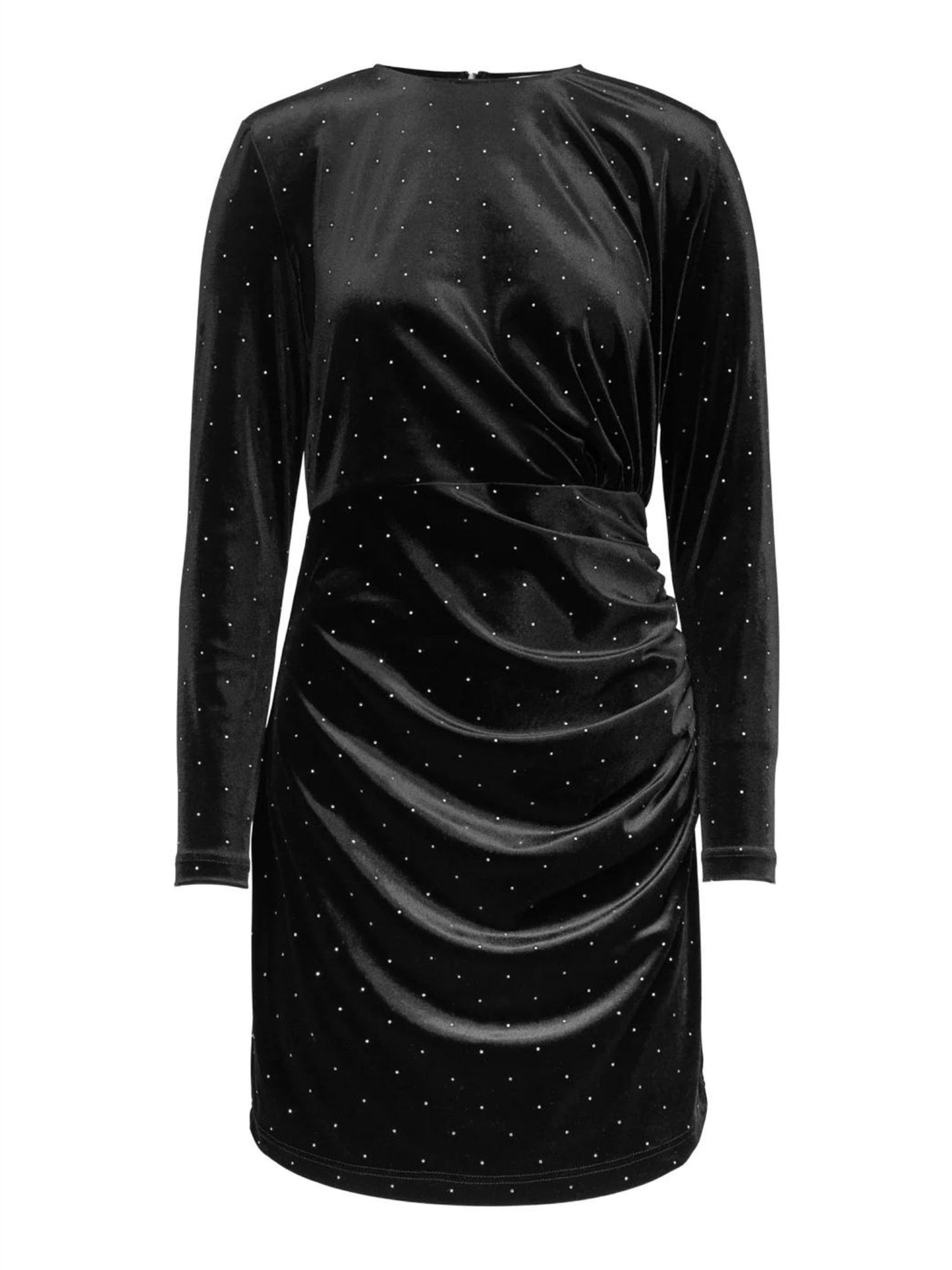 Clio Dress - Diamond velvet - at home