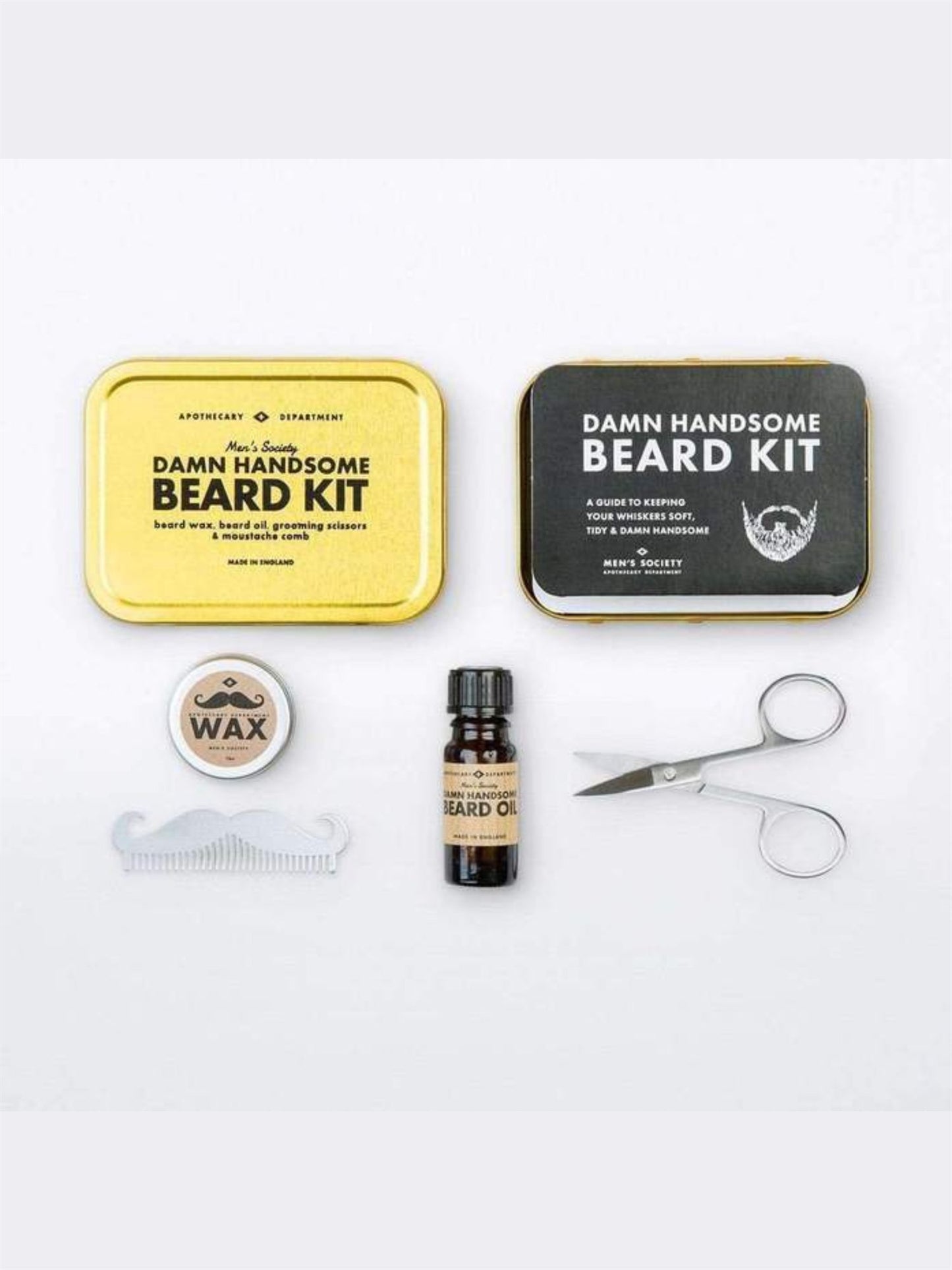 Damn Handsome Beard Kit - at home