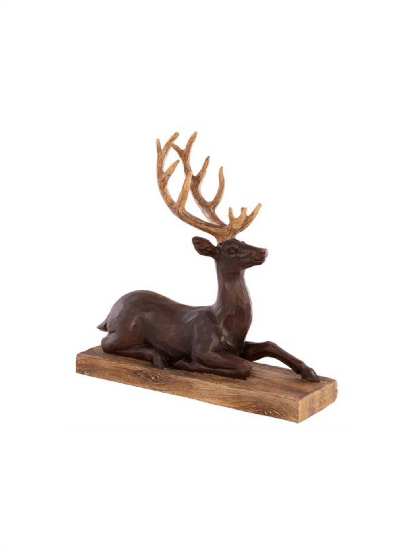 Reinsdyr - Liggende Brun Plate 36cm