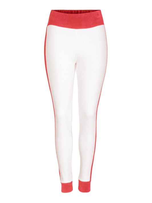 Flanke Tights - White/Red - at home