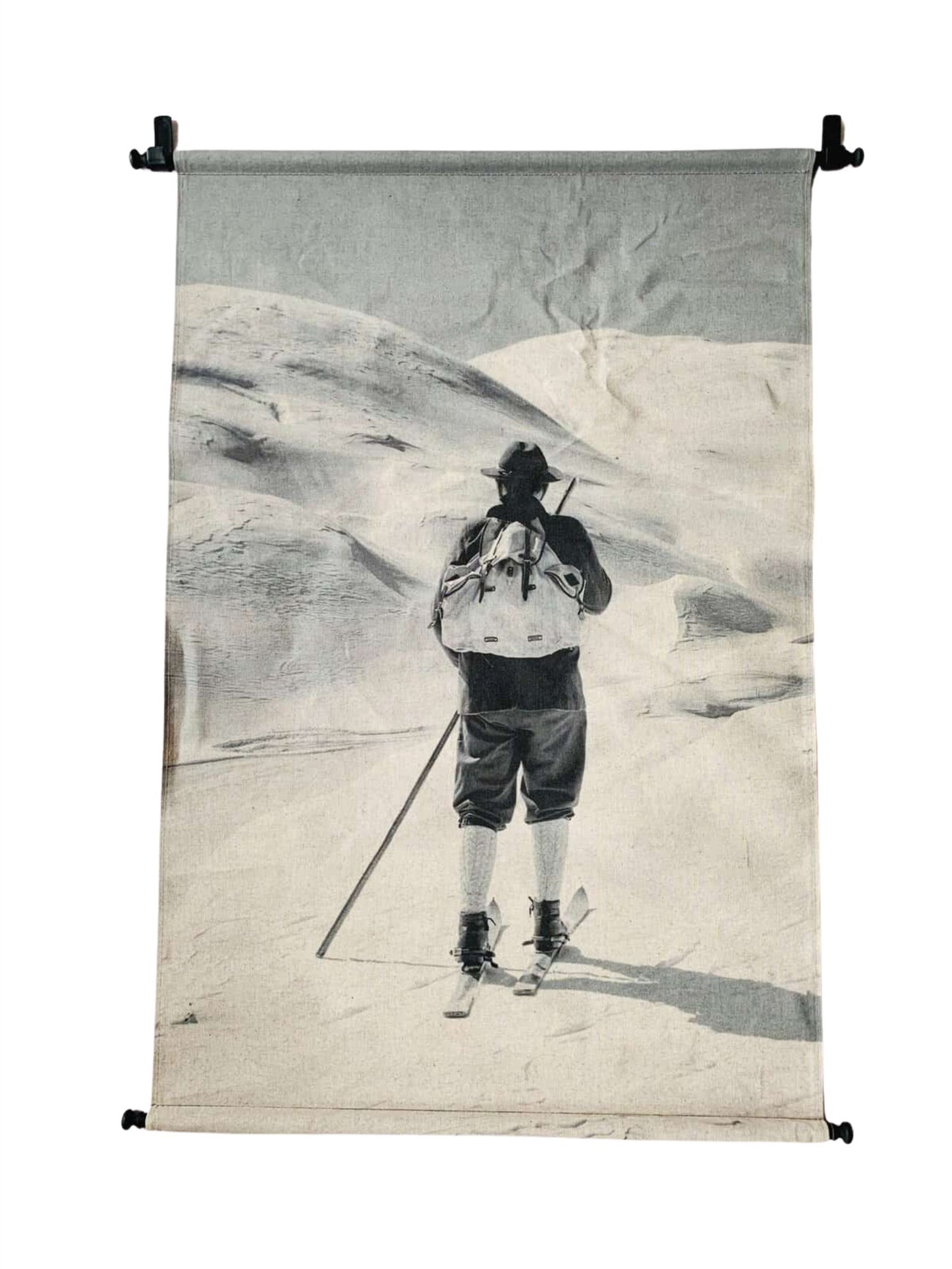 Plansje 60x90cm - Mann På Ski - at home