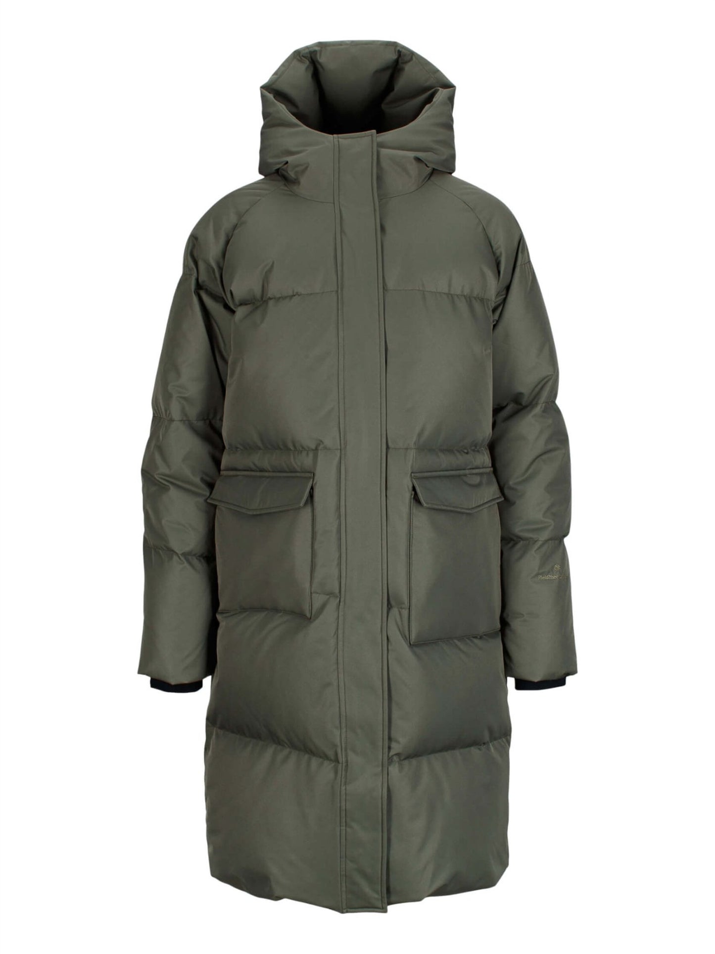 Pollux Down Coat - Tea Leaf - at home