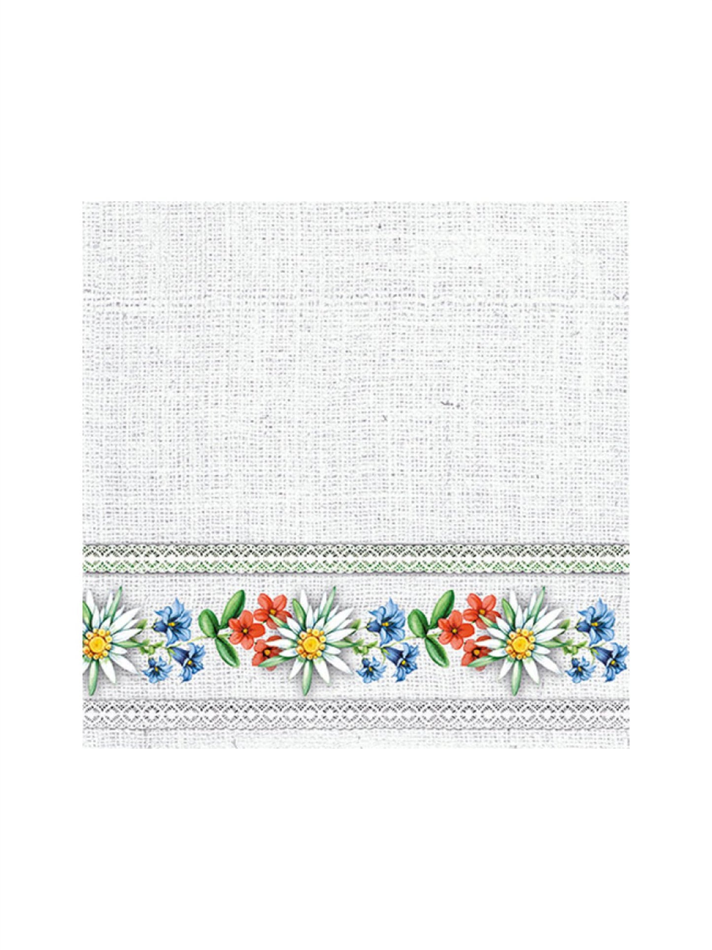 Servietter - Bavarian Flowers Stone 33x33cm - at home