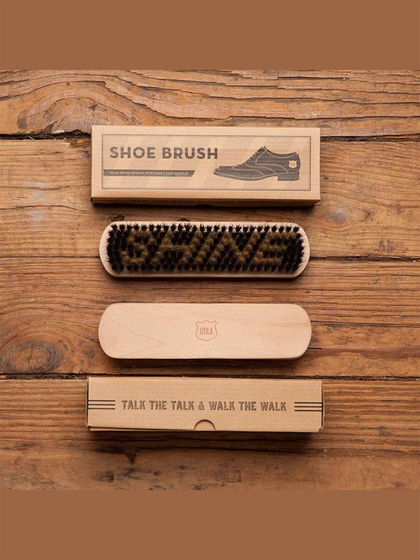 Shoe Brush - Shine - at home