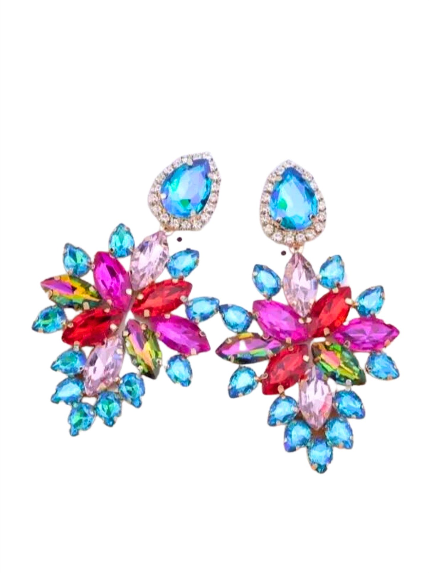 Stylish Earrings - Multi - at home