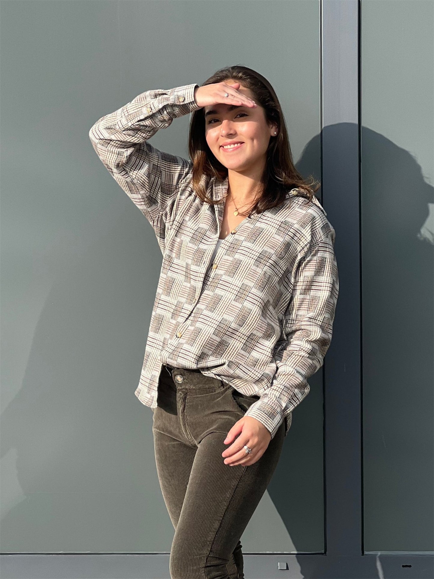Trudy Shirt - Grey