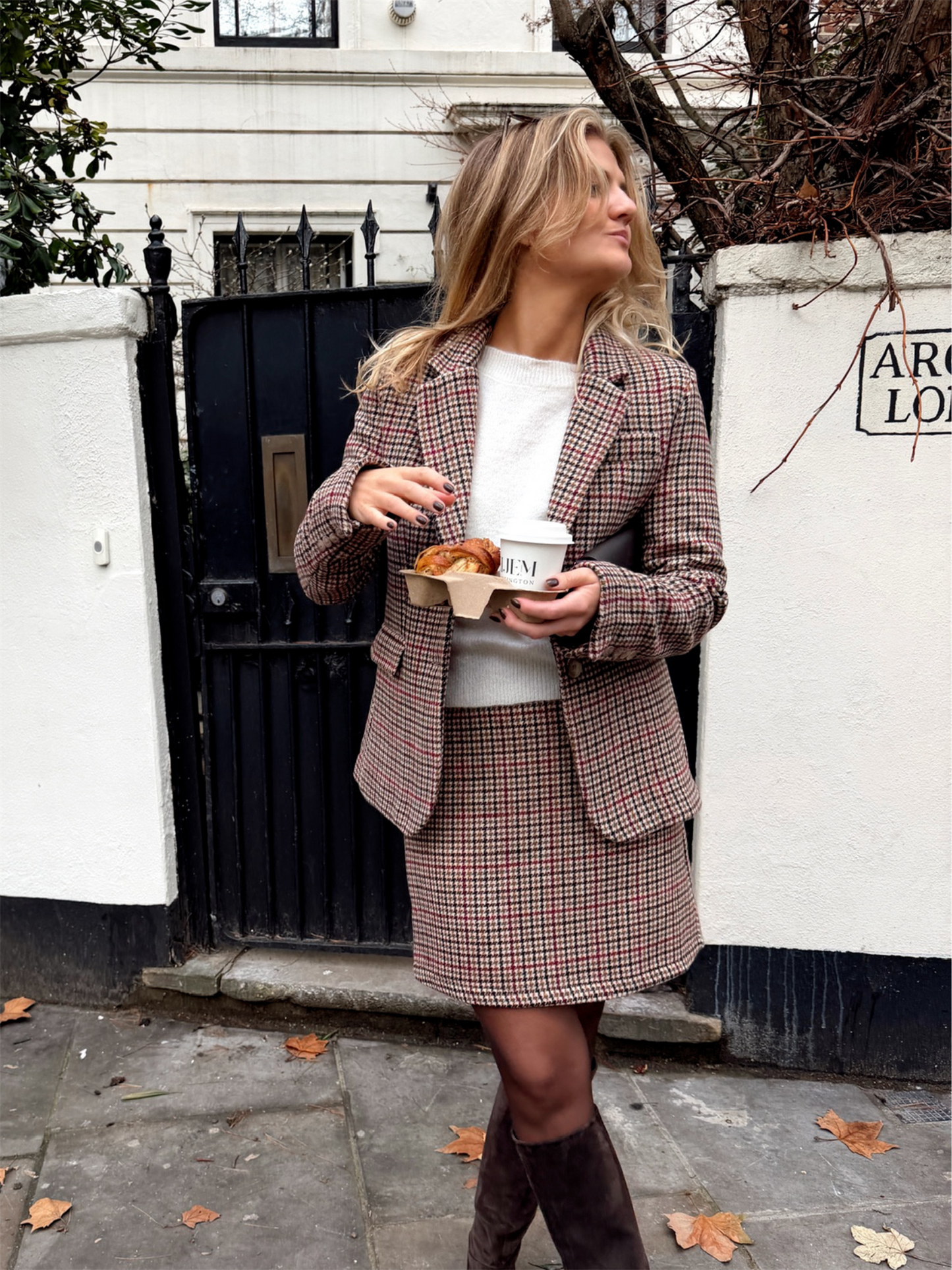 Check Blazer - Multi