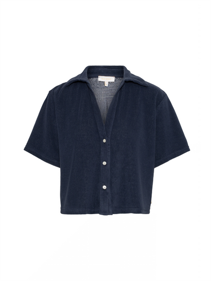 Shirt Smock Back - Navy