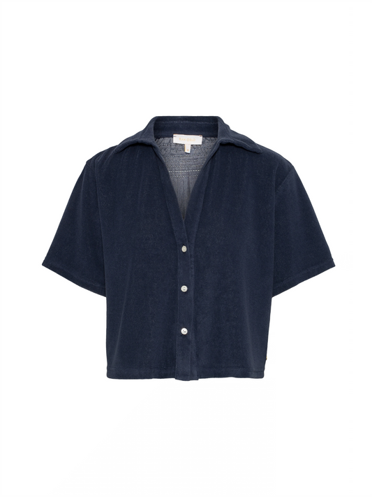 Shirt Smock Back - Navy