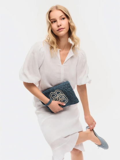 Anna Linen Top - White