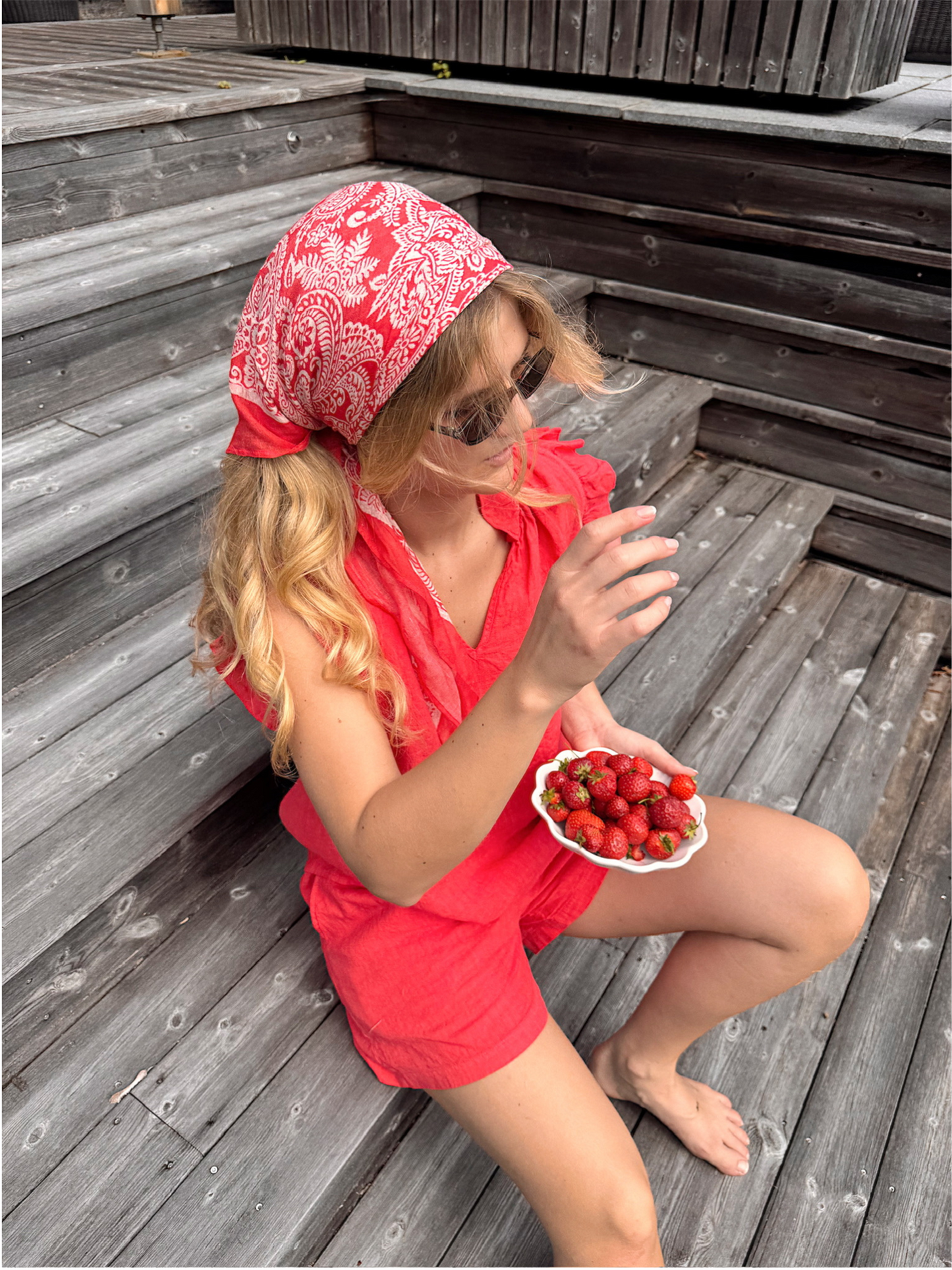 June Shorts - Coral