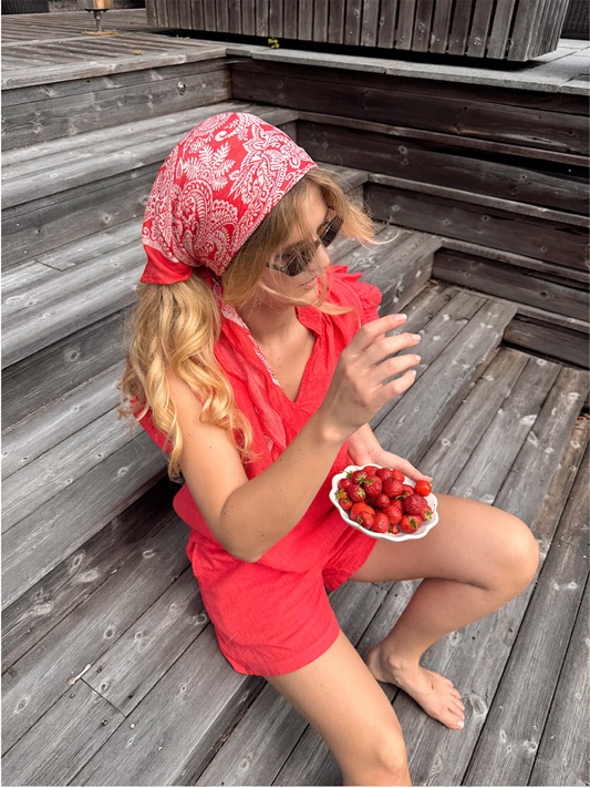 June Shorts - Coral