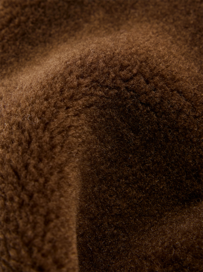 Lykke Shearling Bag - Brown