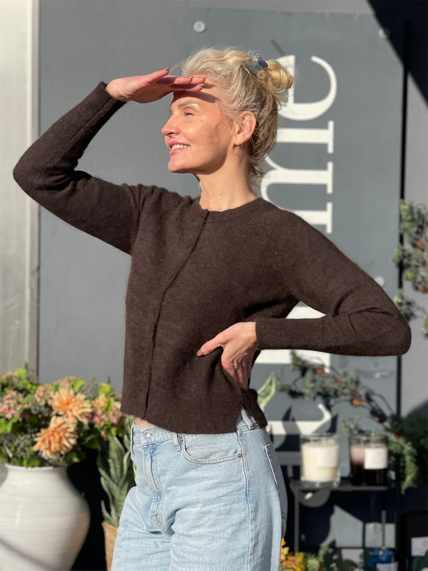 Eva Cardigan - Brown