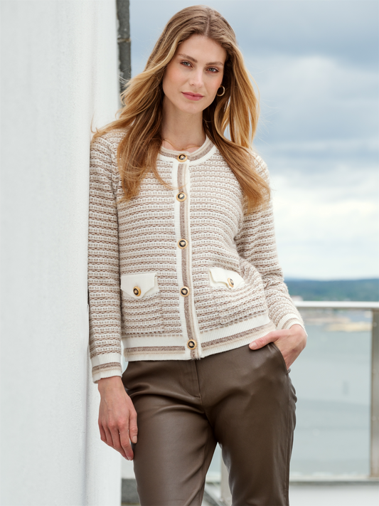 Trine Cardigan - Sand