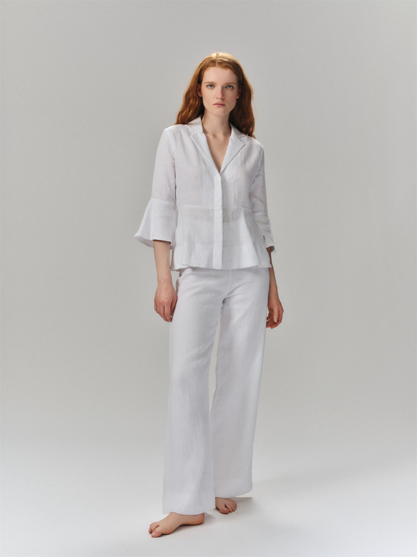 Guro Linen Shirt - White