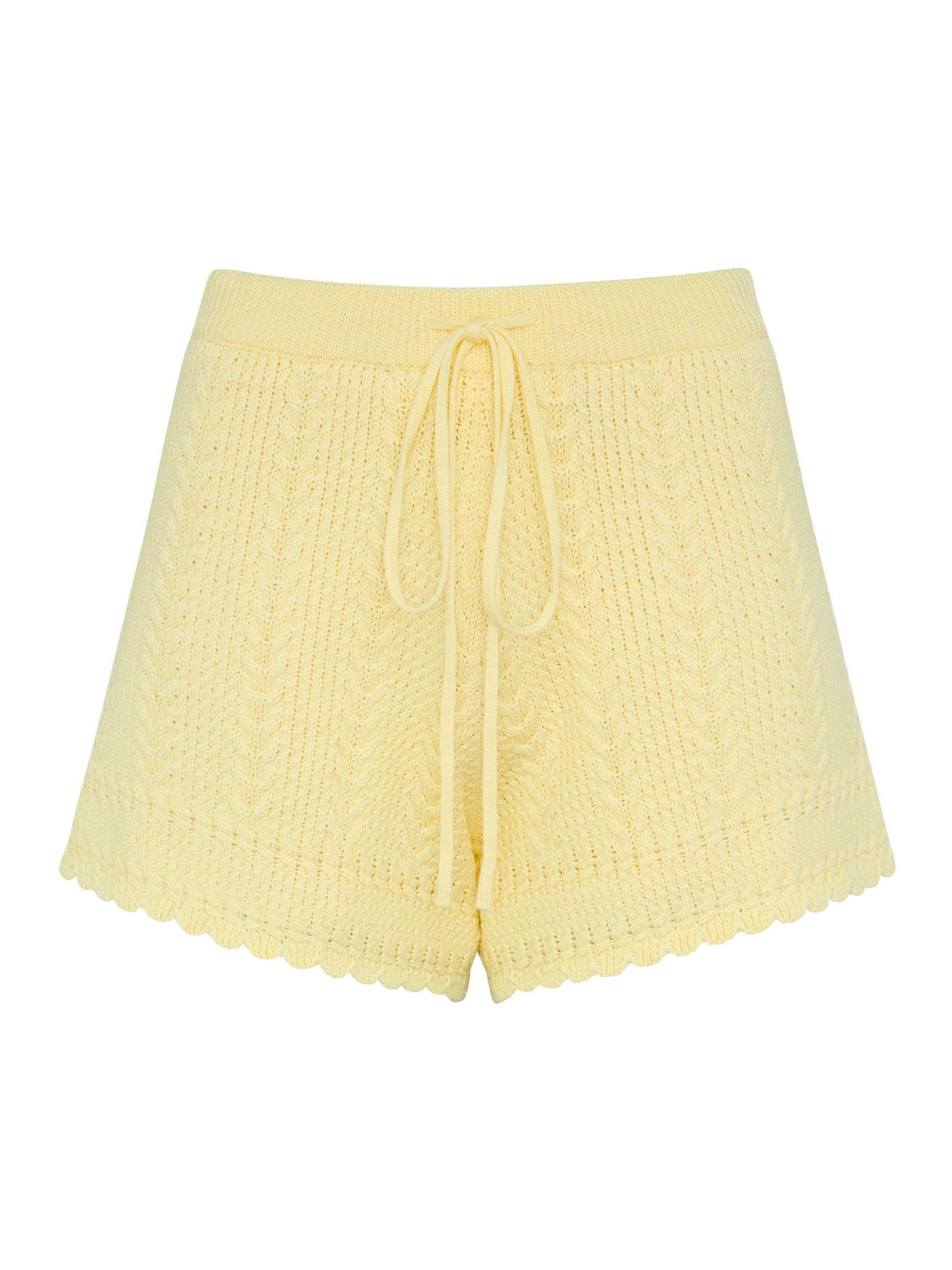 Callie Shorts - Light Yellow