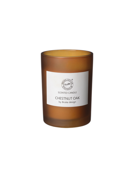 Duftlys Amber 8x10,5cm - Chestnut Oak