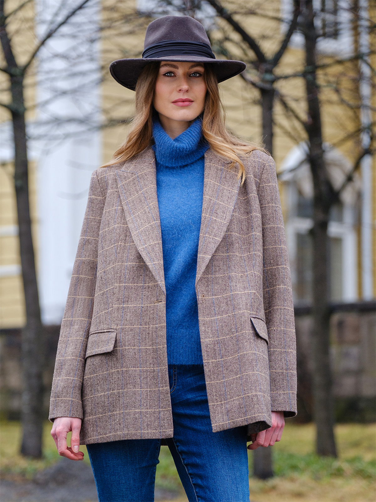 Ane Pullover - Shaded Blue