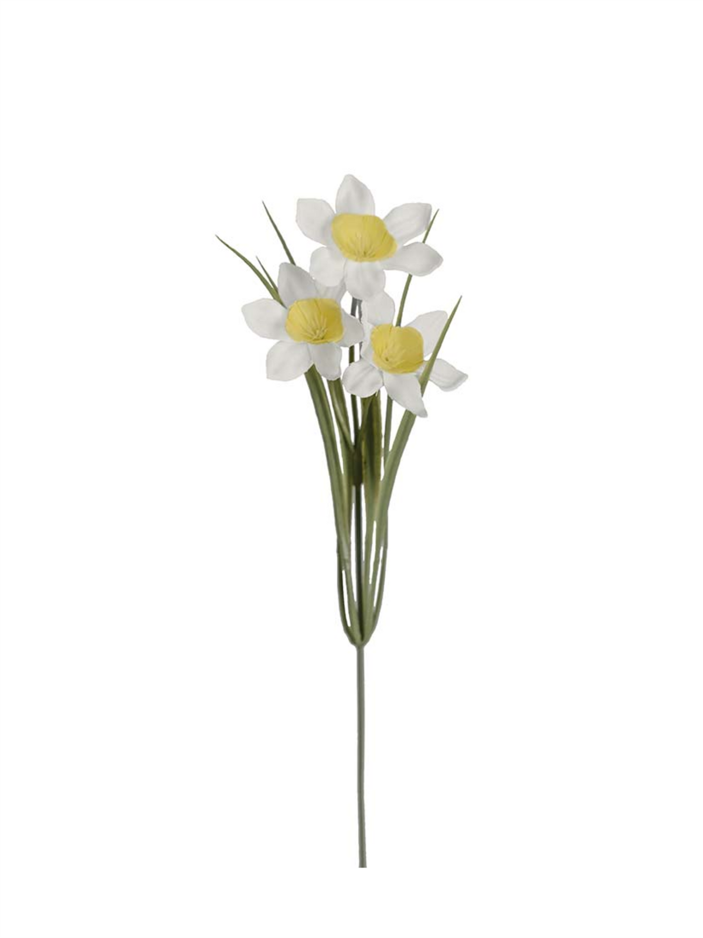 Blomst - Narsiss H27cm Hvit