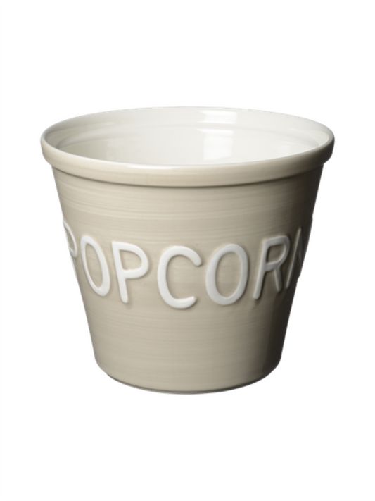 Popcornskål - Havre M/Hvit Tekst