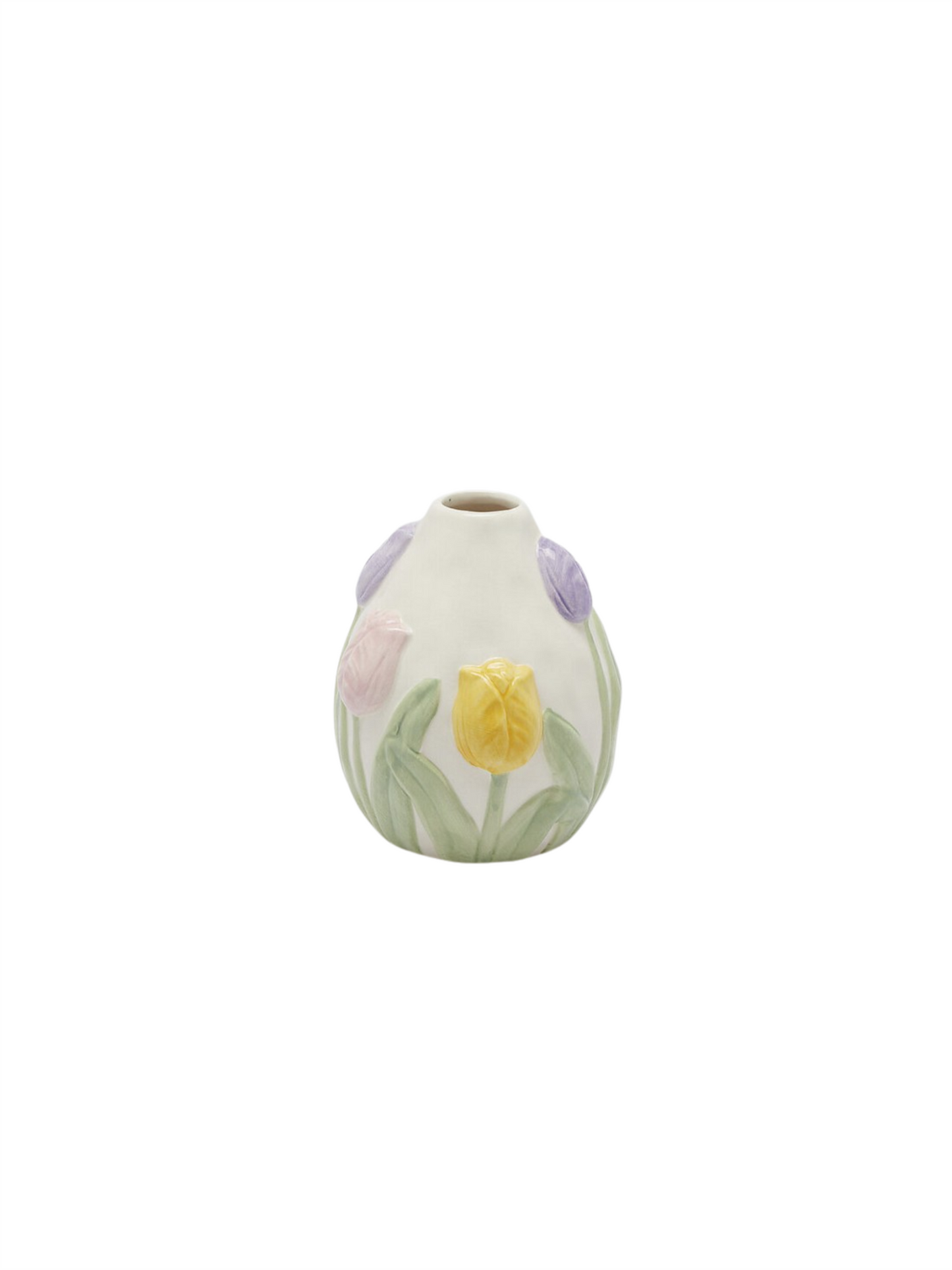 Vase - Tulipaner Oval 12,5x11cm