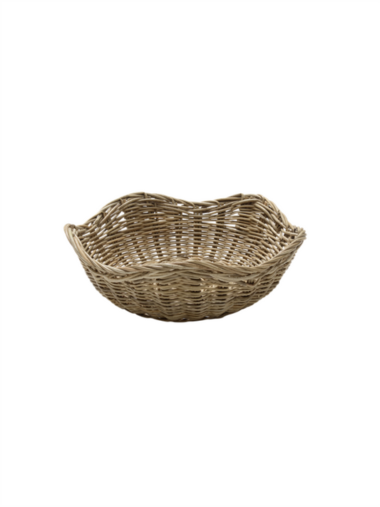 Brødkurv Wave 24x8cm - Grå