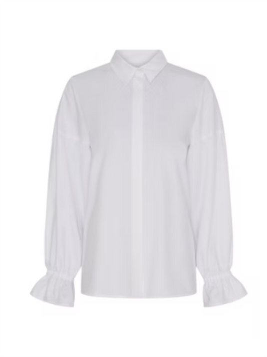 Elina Bamboo Shirt - White