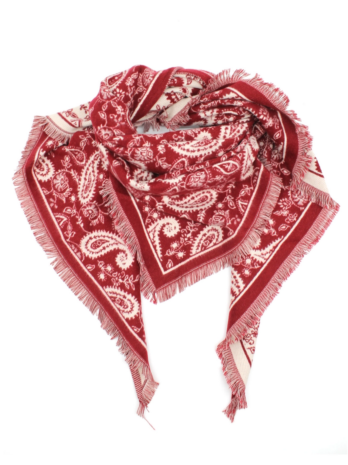 Trekantskjerf Bandana - Bordeaux