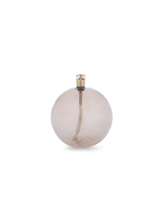 Oljelampe - Round Champagne Beige M