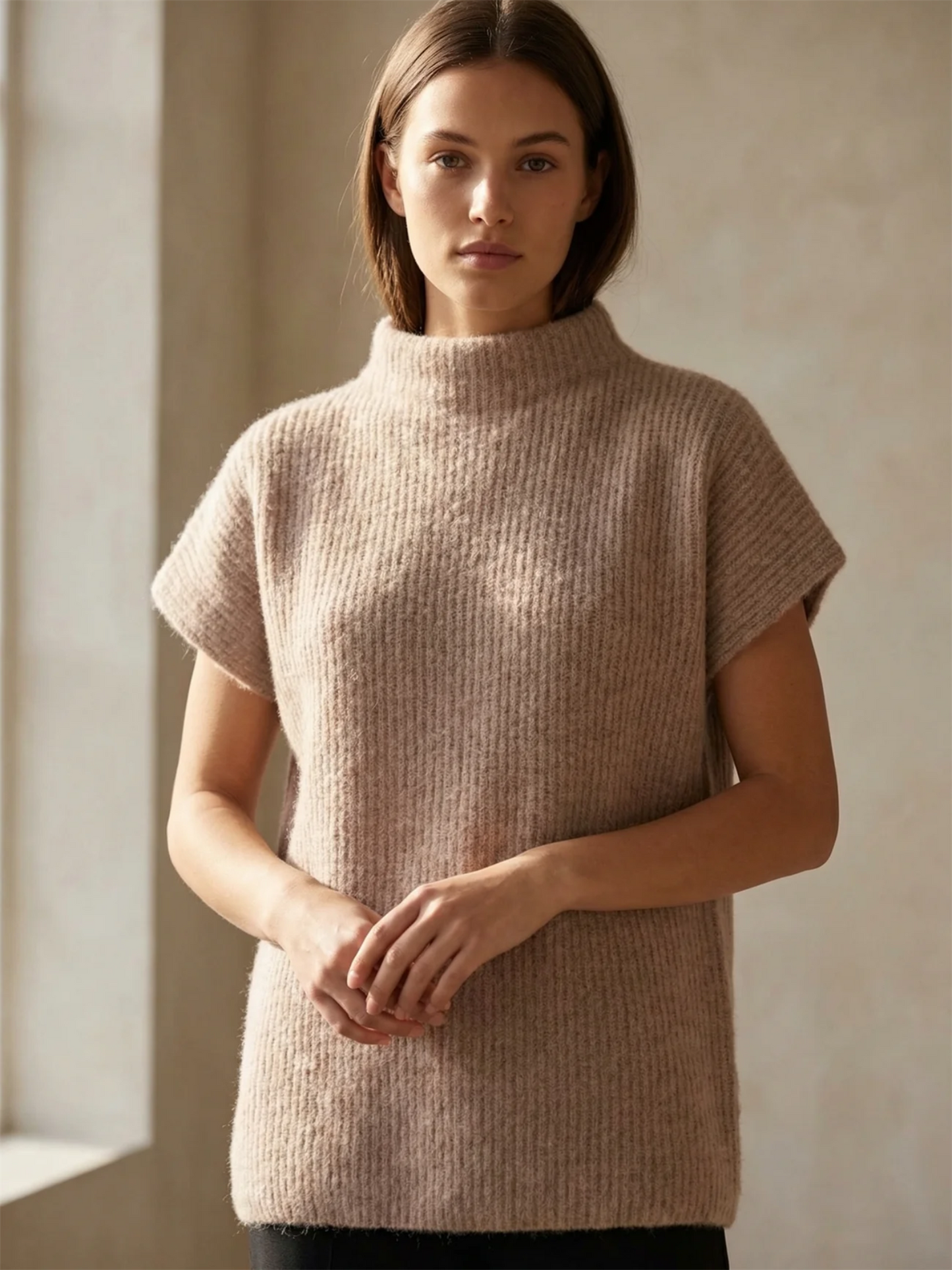 Isabelle Raccoon Pullover - Mocha Brown