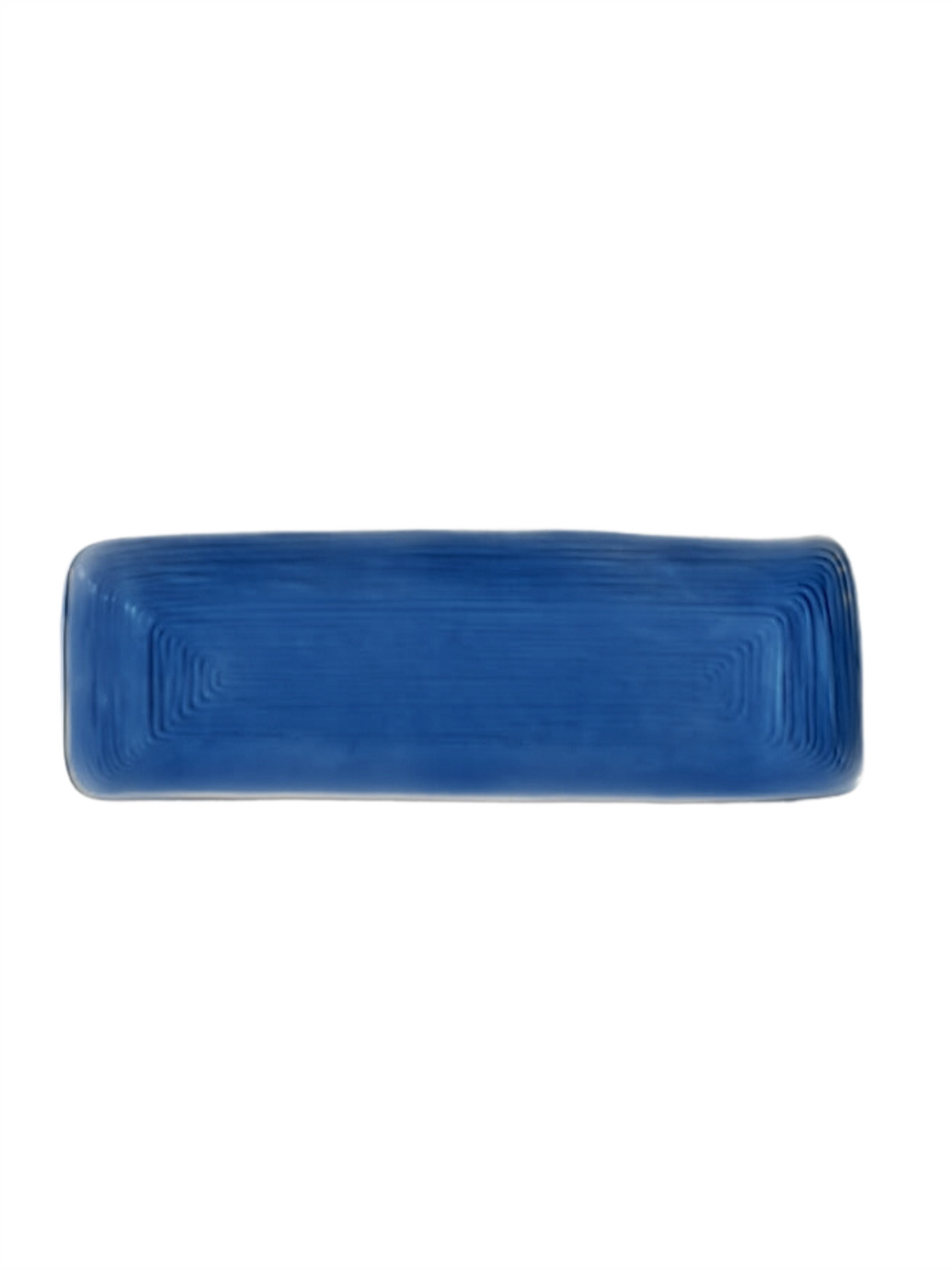 Fat Rektangulært Colour 34cm - Blue