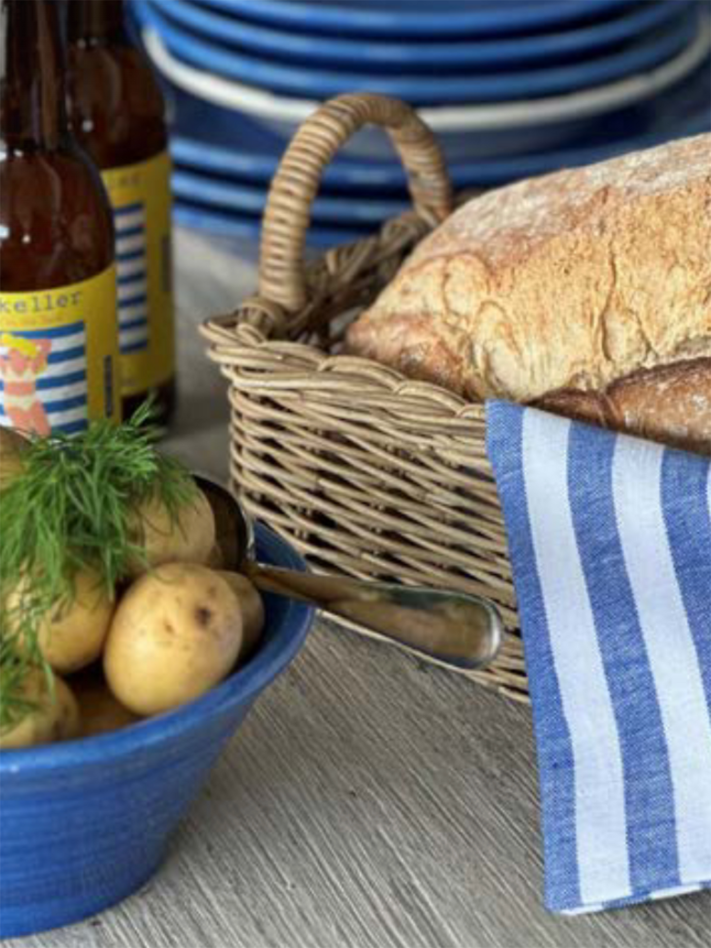 Skål 18cm Capri - Sea Blue