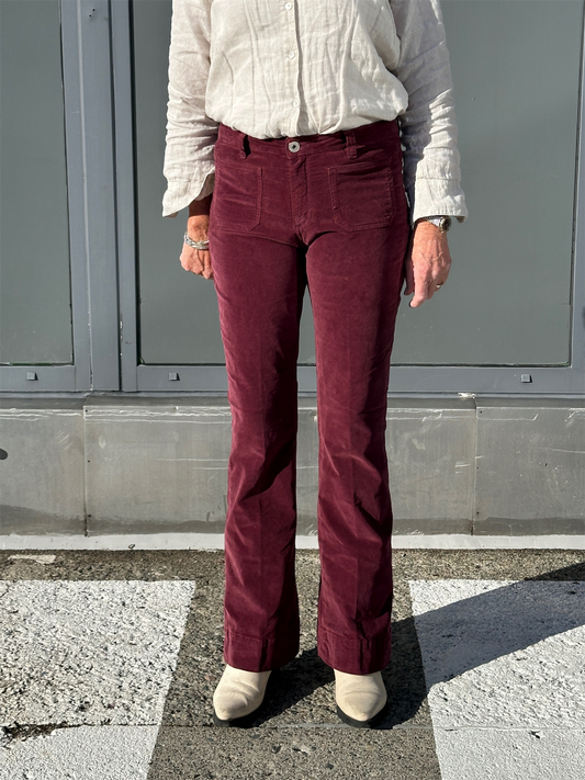 Jim Jeans Cord - Bordeaux