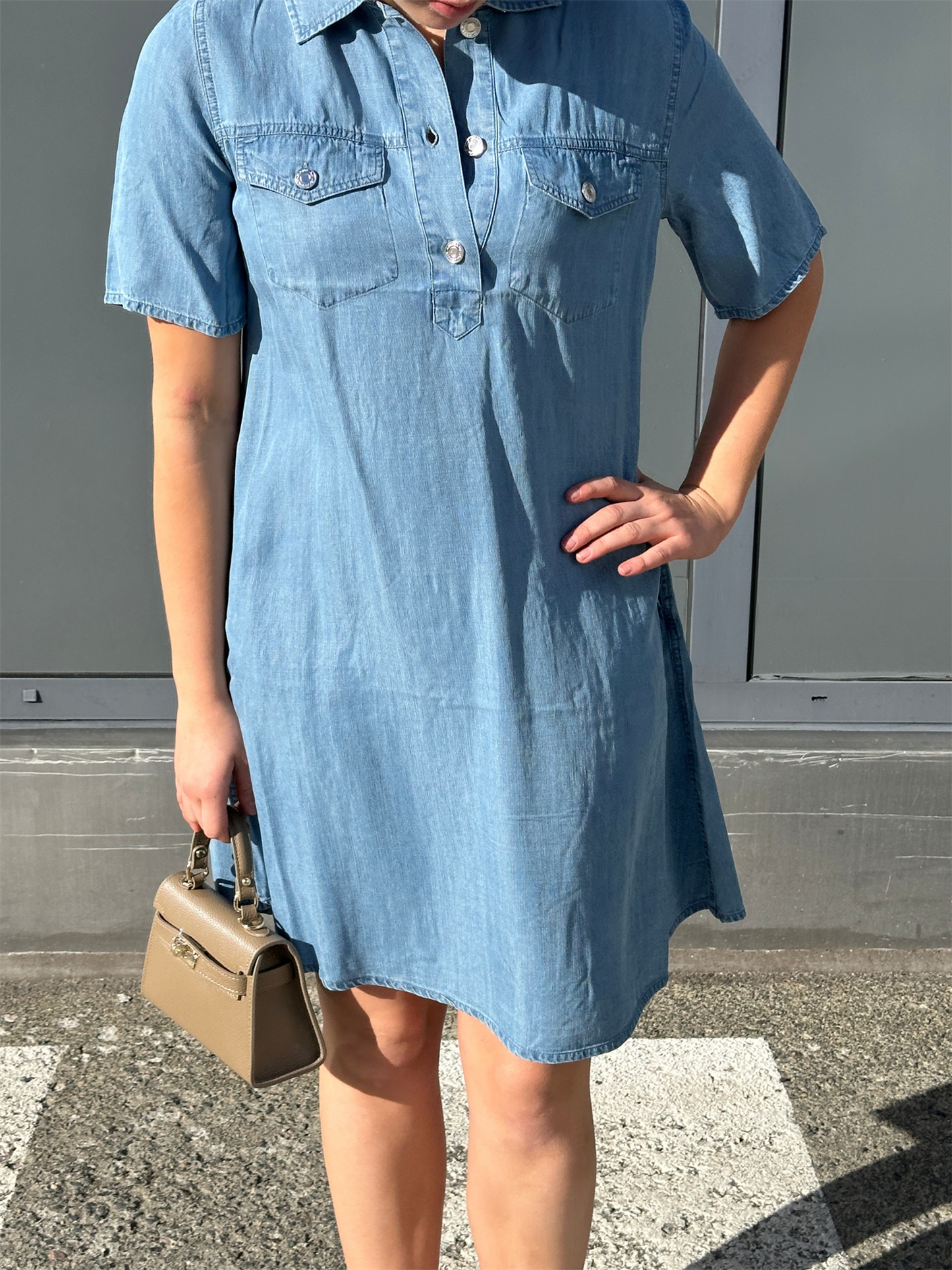 Molly Dress - Navy