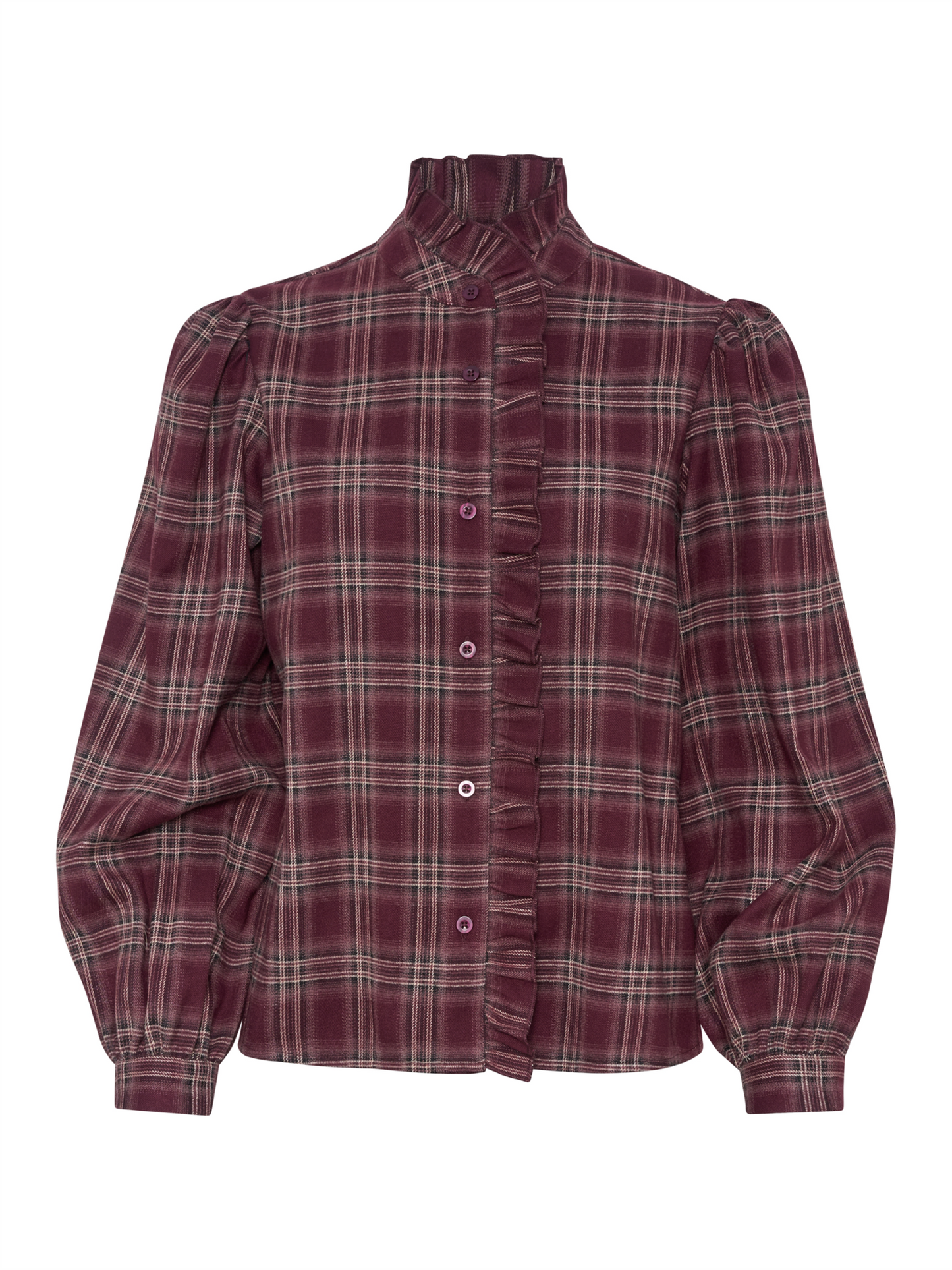 Charlotte Blouse - Wine