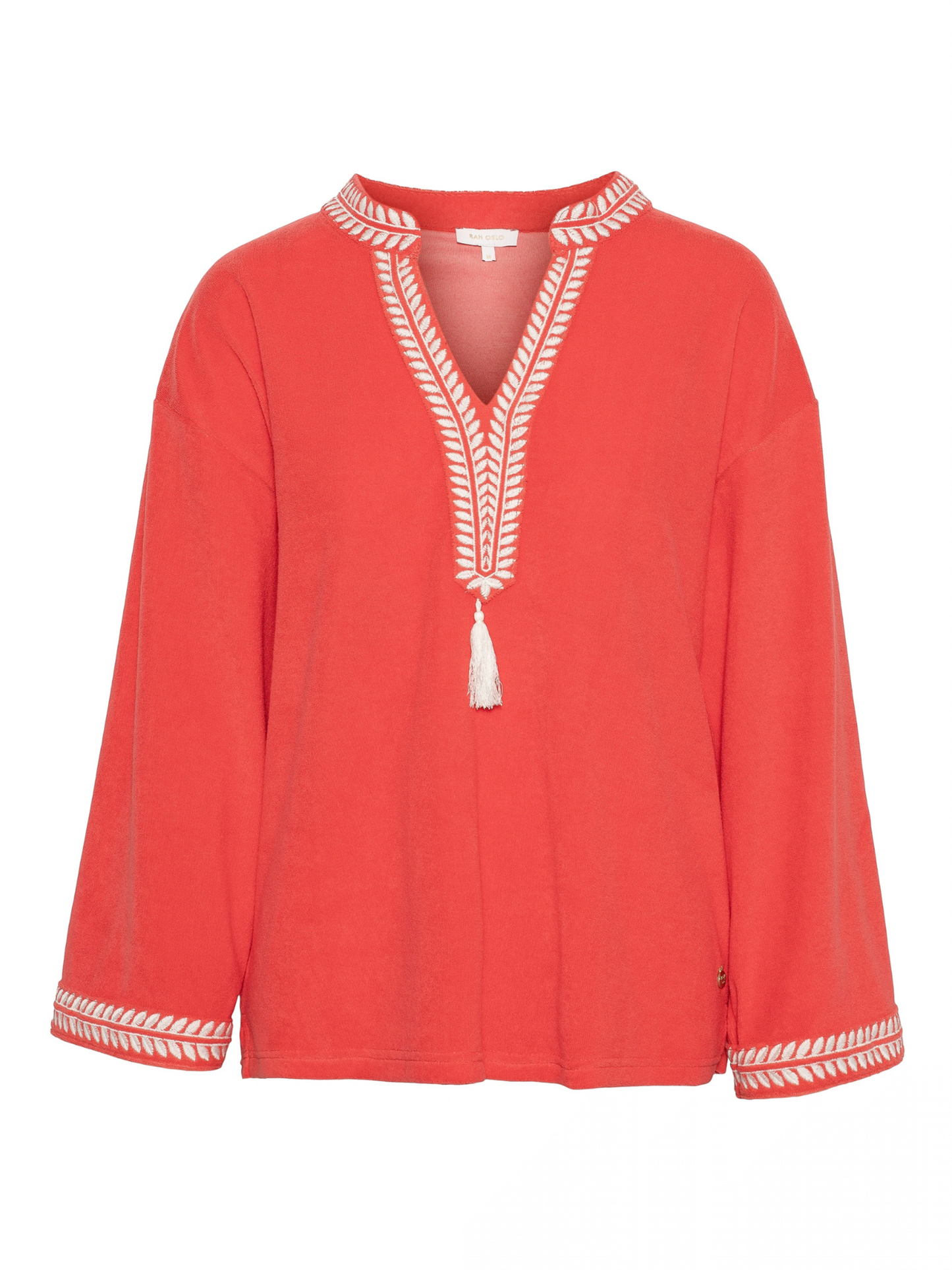 Kaftan Top - Coral