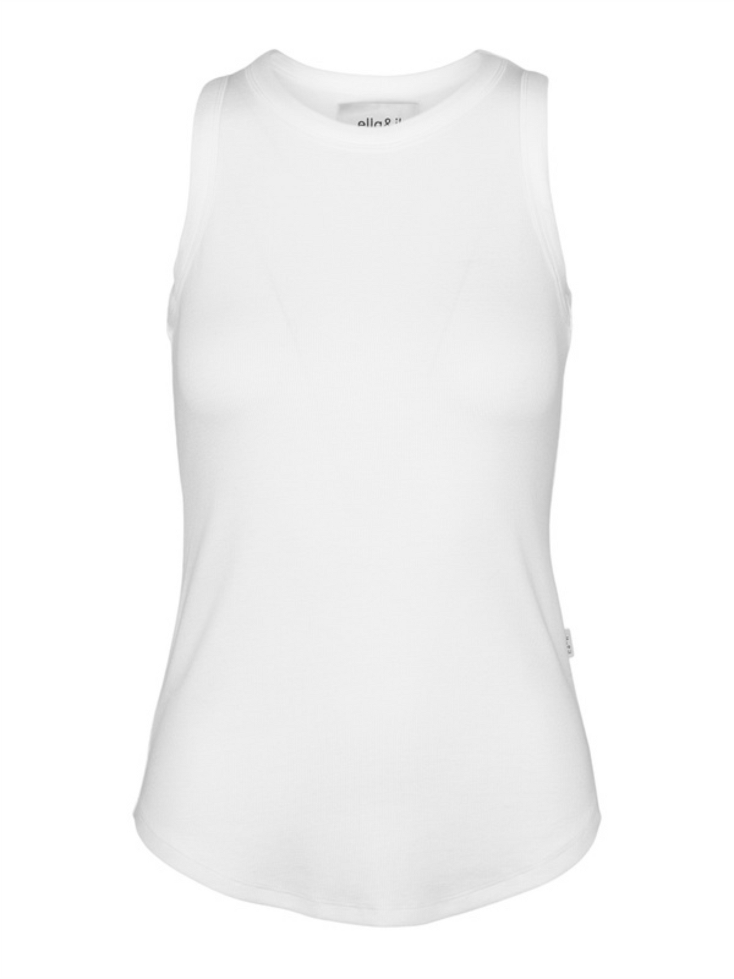 Lea Rib Singlet - White