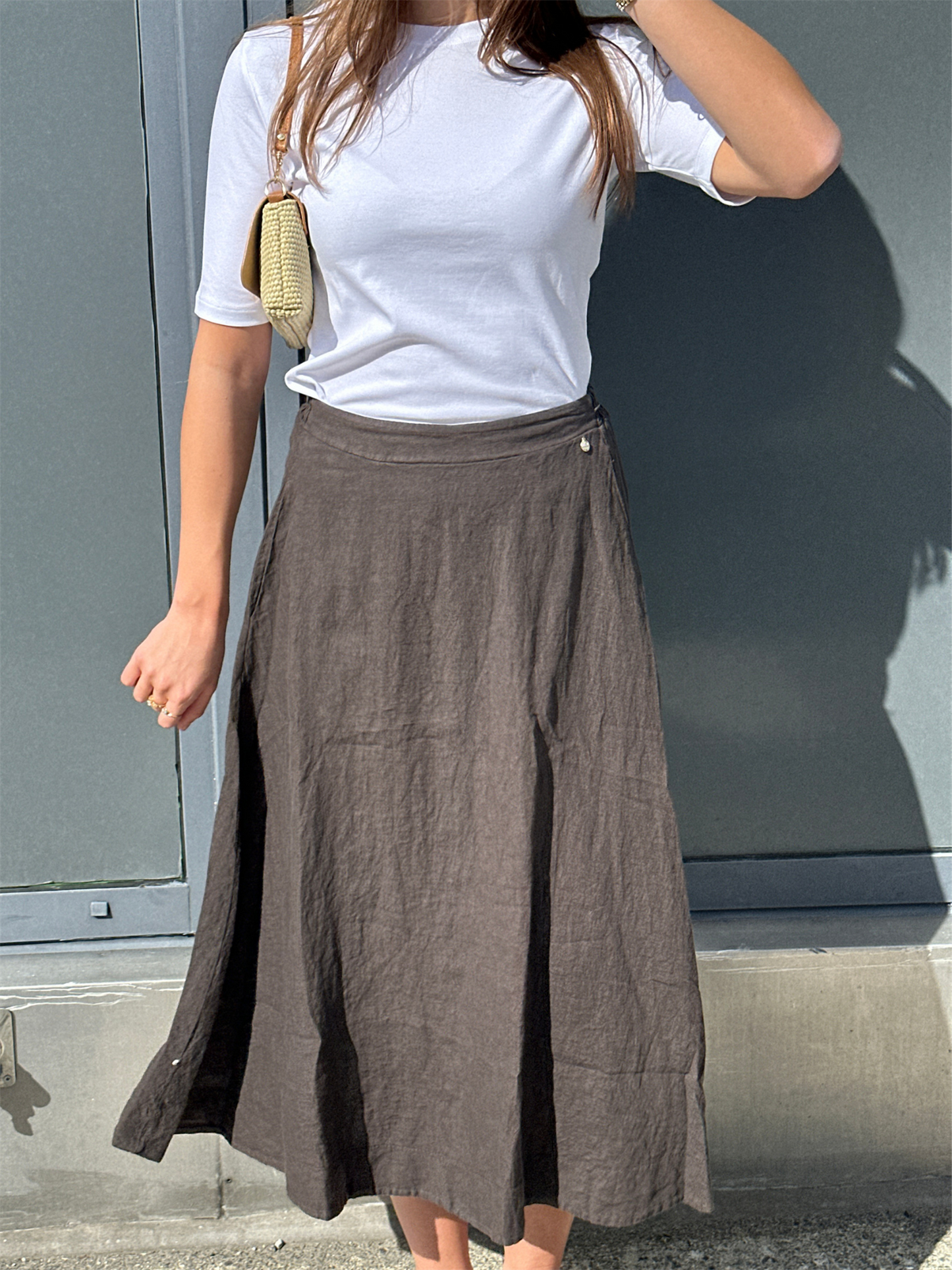 Lily Skirt - Kakao