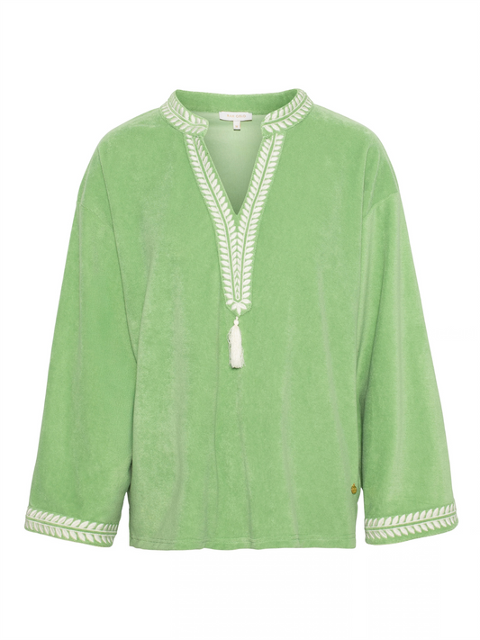 Kaftan Top - Aspen Green