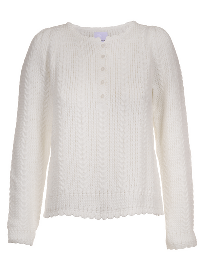 Bridget Pullover - White