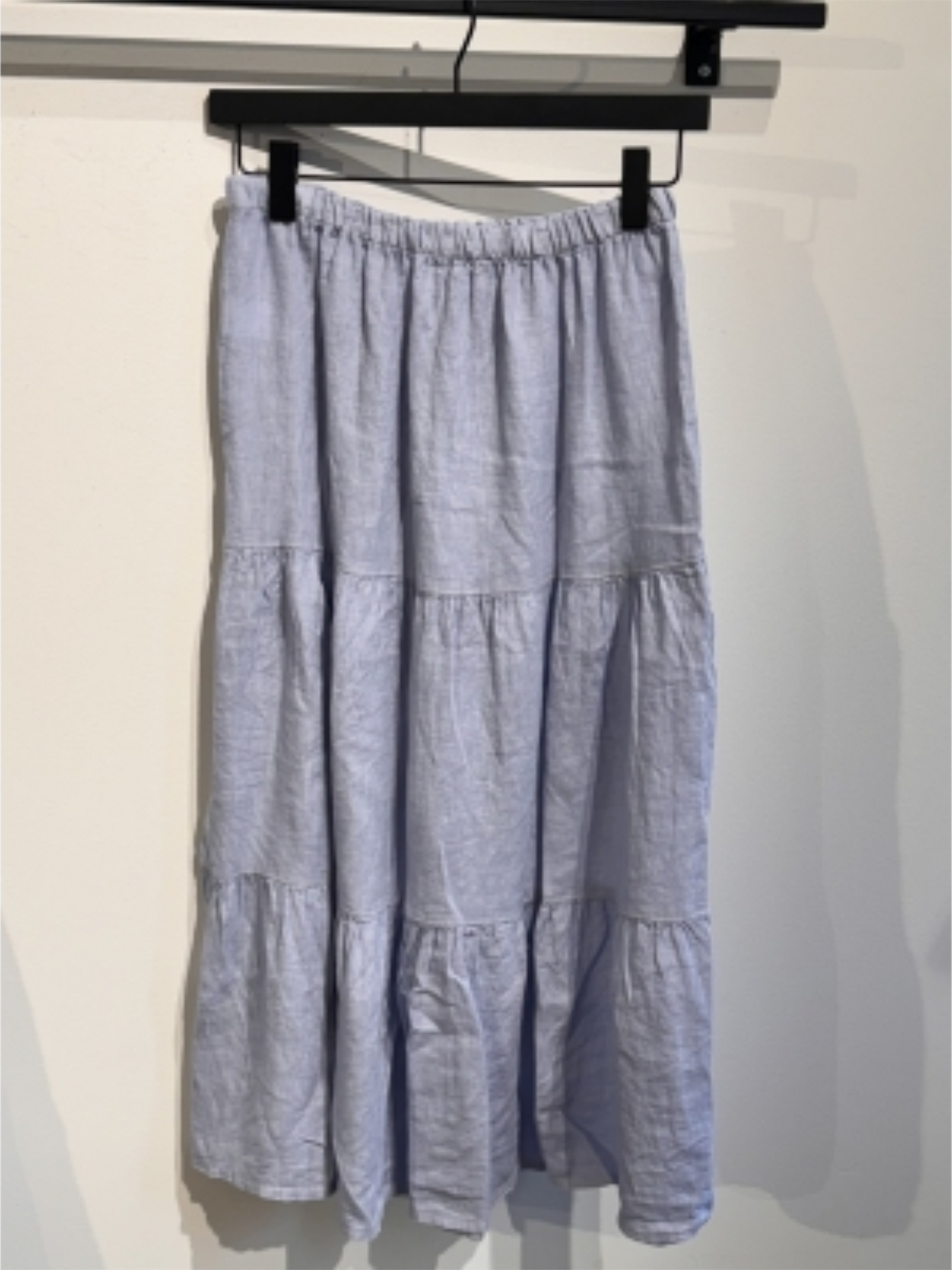 Amara Long Skirt - Sky