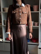 Jenny Tweed Jacket - Choco