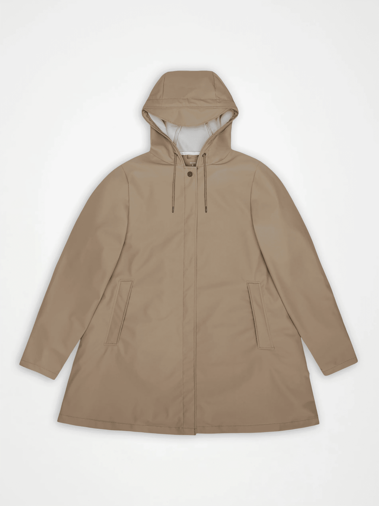 A - Line W Jacket - Beige - at home