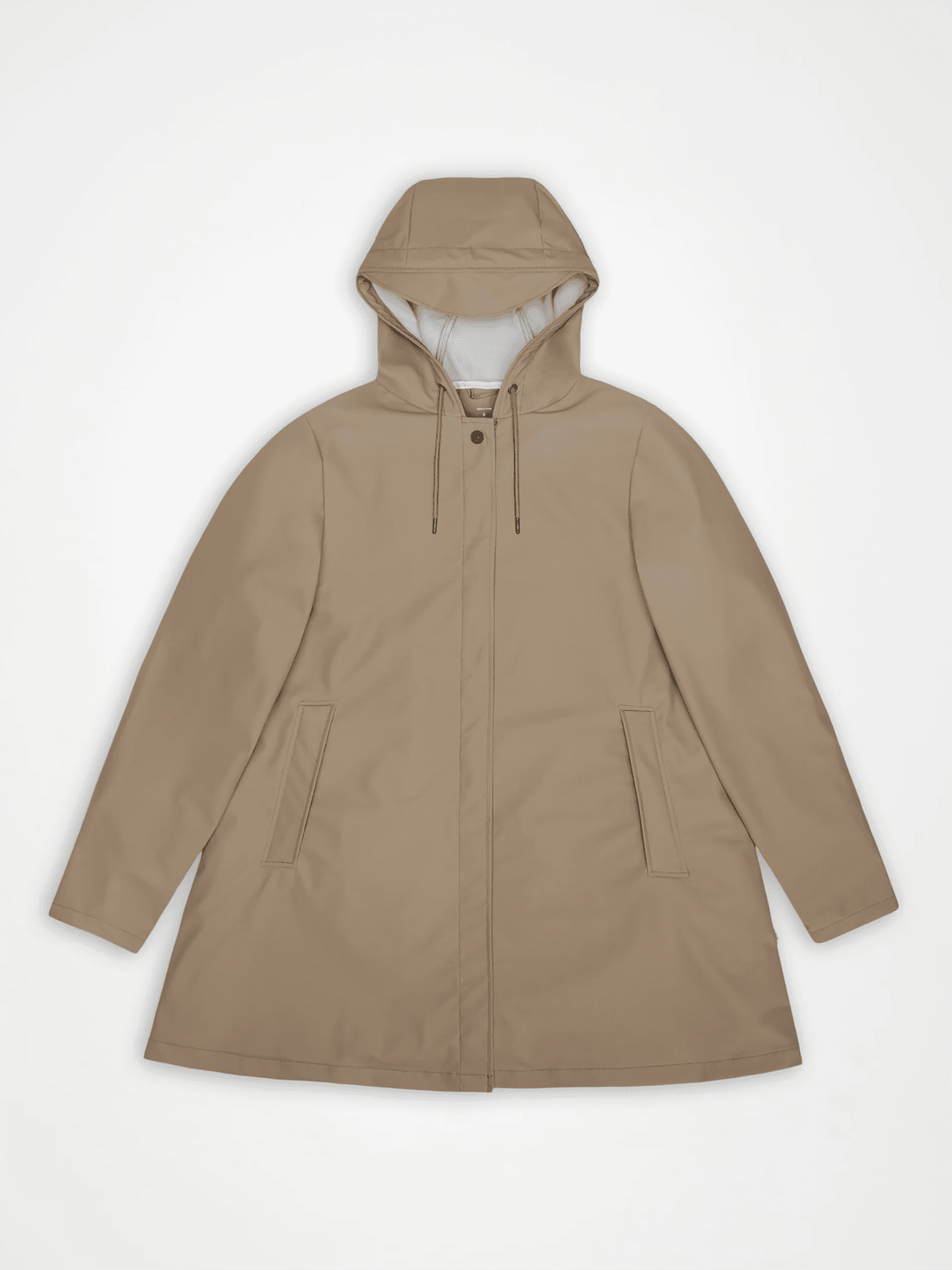 A - Line W Jacket - Beige - at home