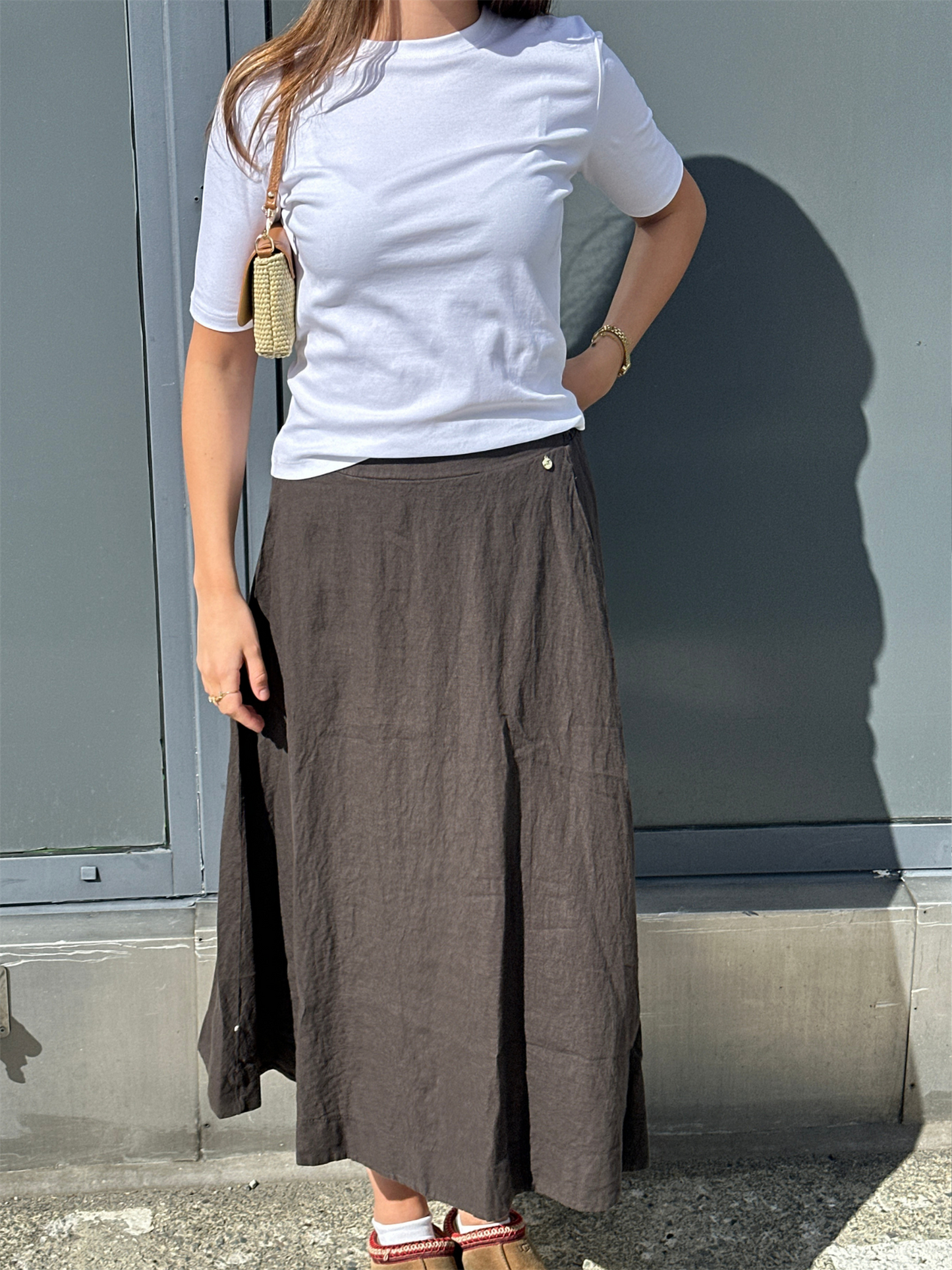 Lily Skirt - Kakao