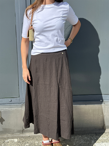 Lily Skirt - Kakao