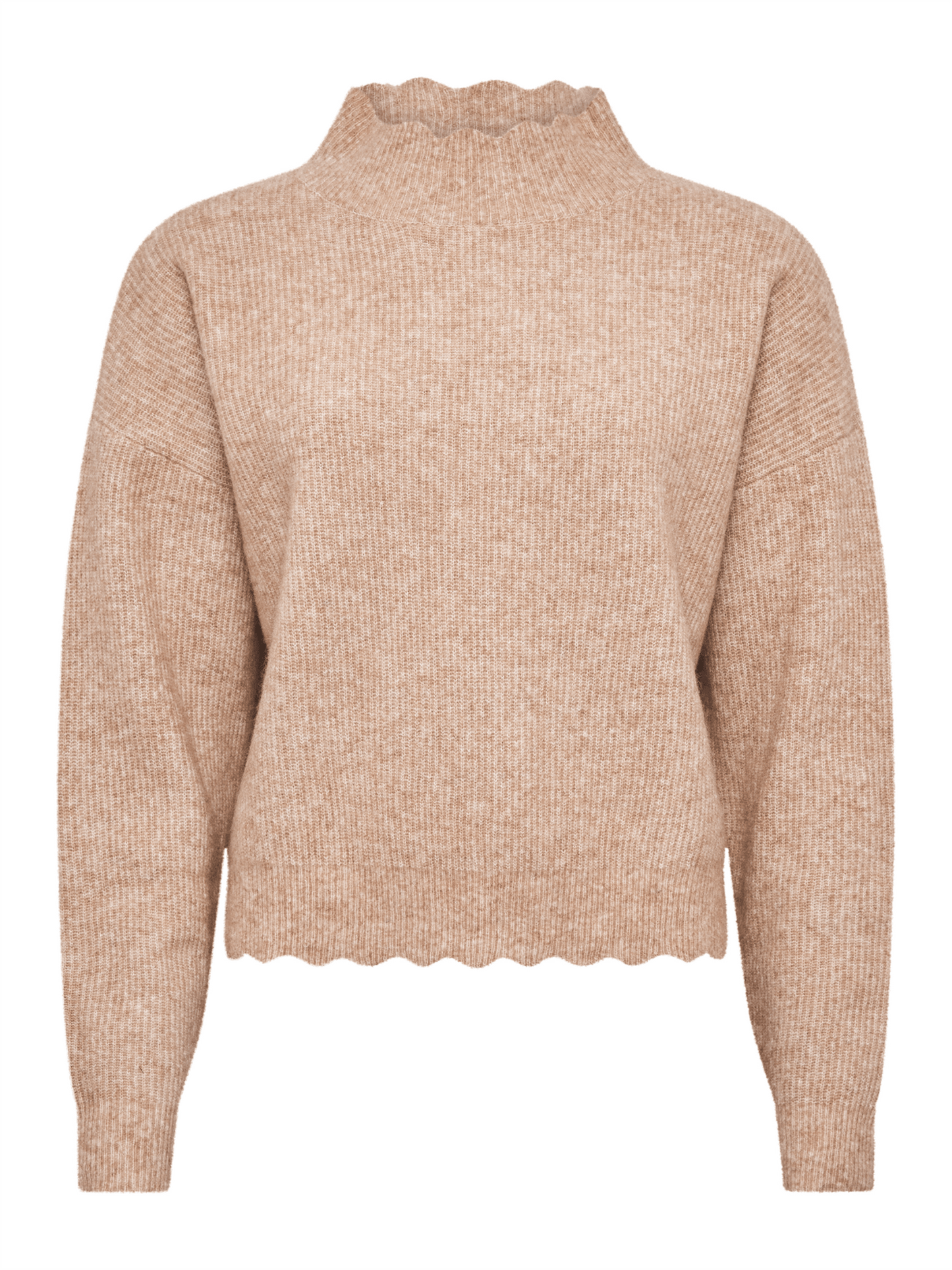 Ada Pullover - Praline Beige - at home